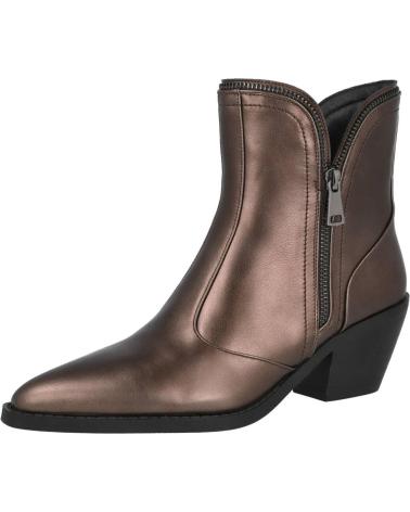 STIVALETTO COWBOY AZAREY 578K250 METALLIZZATO BRONZO BRONCE