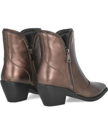 STIVALETTO COWBOY AZAREY 578K250 METALLIZZATO BRONZO BRONCE