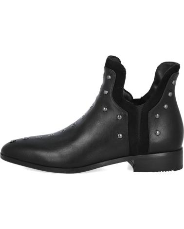 AZAREY 462K103 STIVALETTI NERI CON BORCHIE METALLICHE NEGRO