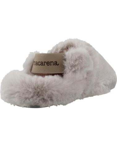 MACARENA ZAPATILLAS HOGAR MUJER MODELO ANAIS1 COLOR  GRIS