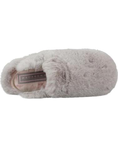 MACARENA ZAPATILLAS HOGAR MUJER MODELO ANAIS1 COLOR  GRIS