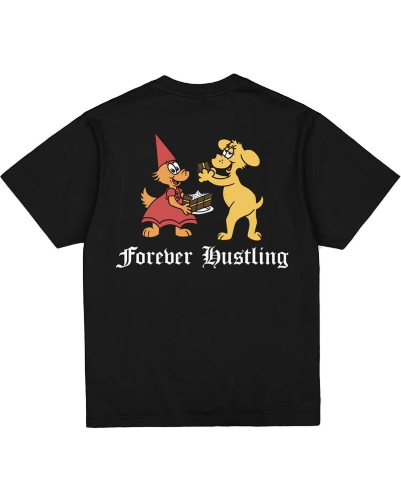 JACKER BON APPETIT SS T-SHIRT BLACK NAN