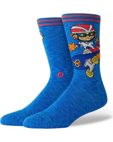 CHAUSSETTES STANCE ROCKET POWER REGGIE AND OTTO CREW BLEU NAN