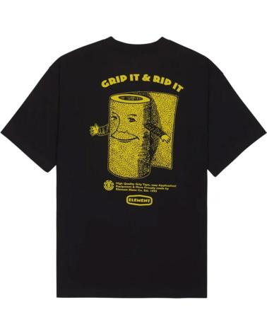 ELEMENT GRIP IT SS BLACK FLINT BLACK T-SHIRT NAN