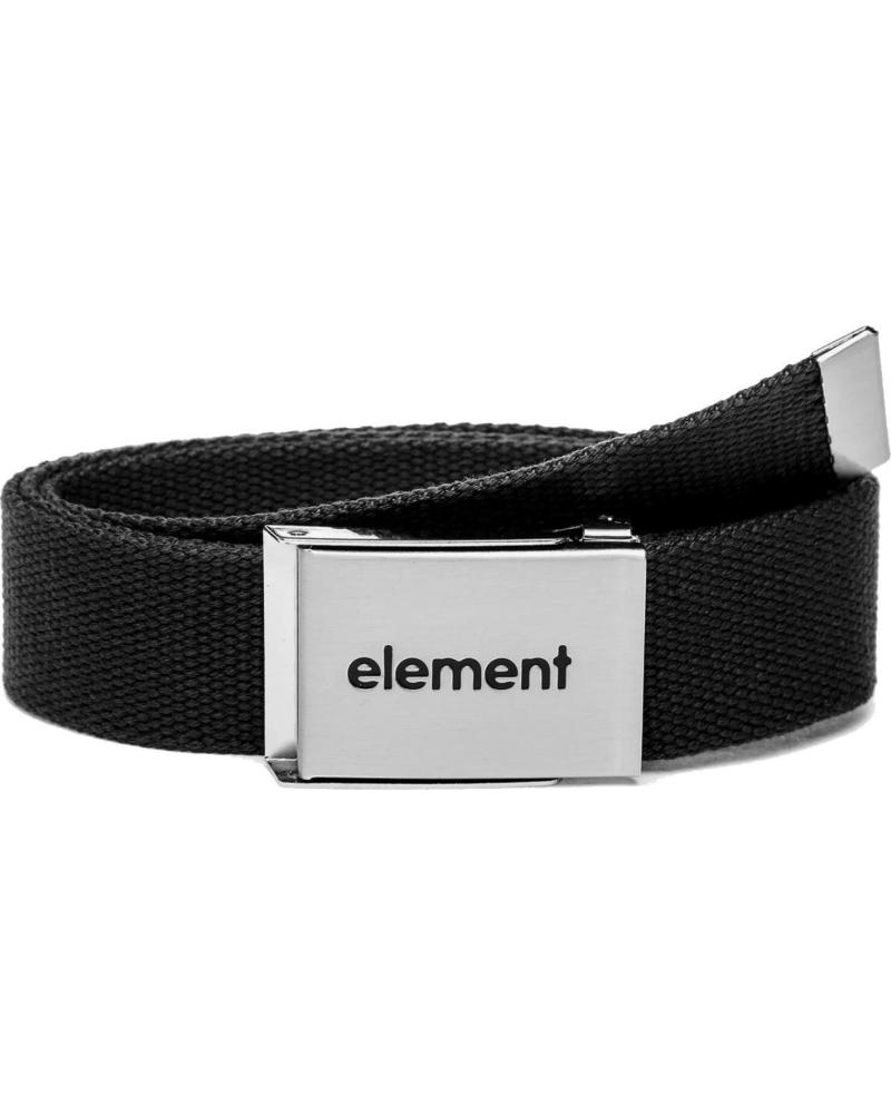 CINTURÓN ELEMENT LOWCASE WEBBING BELT NEGRO OFF BLACK NAN