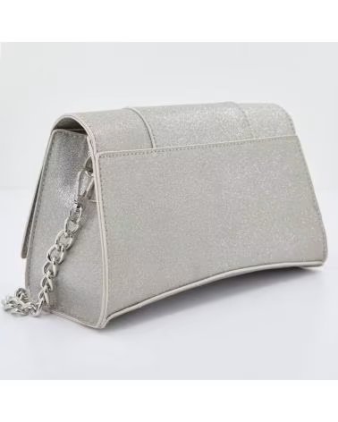 MENBUR BORSA DA SERA MODELLO 85267M GLITTER ARGENTO SILVER