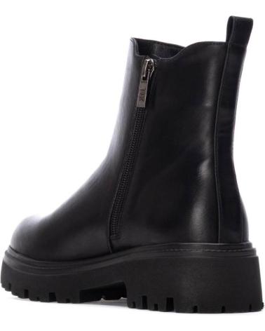 STIVALETTO CHELSEA XTI 130455 NERO CON SUOLA CARRARMATO NEGRO