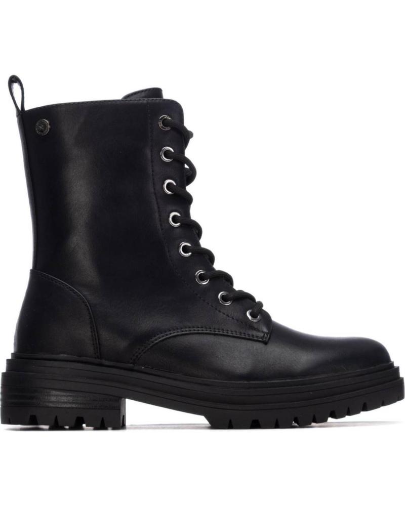 XTI 130464 SCHNÜRSTIEFEL MILITÄRSTIL SCHWARZ NEGRO