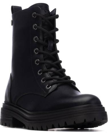XTI 130464 SCHNÜRSTIEFEL MILITÄRSTIL SCHWARZ NEGRO