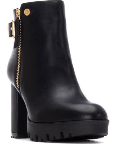 BOTIM DE SALTO XTI 140583 PRETO COM FECHO E FIVELA NEGRO