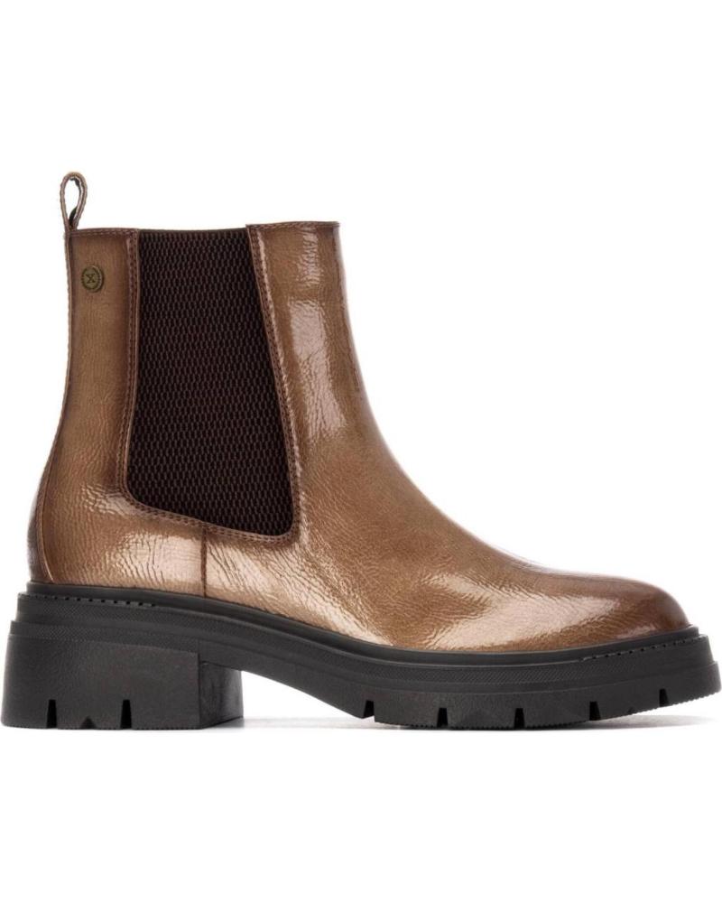 BOTA CHELSEA XTI 144297 BEGE COM SOLA TRATORADA BEIGE