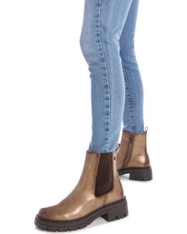 BOTA CHELSEA XTI 144297 BEGE COM SOLA TRATORADA BEIGE