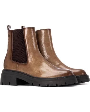 BOTA CHELSEA XTI 144297 BEGE COM SOLA TRATORADA BEIGE