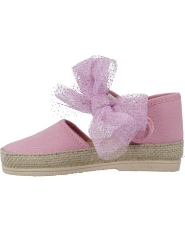 VUL-LADI ESPADRILLAS BAMBINA MODELLO 9505 738 ROSA MALVA MALVA