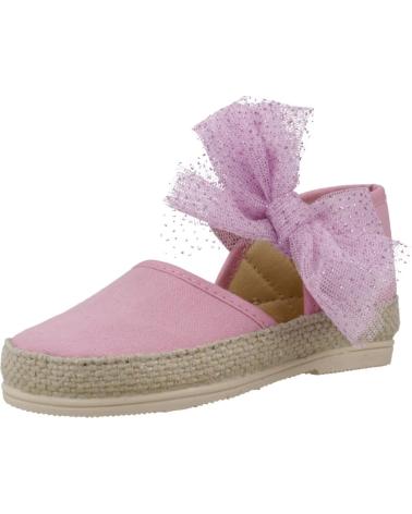 VUL-LADI ESPADRILLAS BAMBINA MODELLO 9505 738 ROSA MALVA MALVA