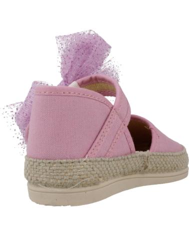 VUL-LADI ESPADRILLAS BAMBINA MODELLO 9505 738 ROSA MALVA MALVA
