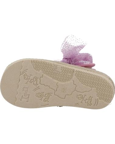 VUL-LADI ESPADRILLAS BAMBINA MODELLO 9505 738 ROSA MALVA MALVA