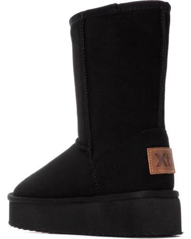 BOTAS ESTILO UGG XTI 144339 PRETAS COM PLATAFORMA NEGRO
