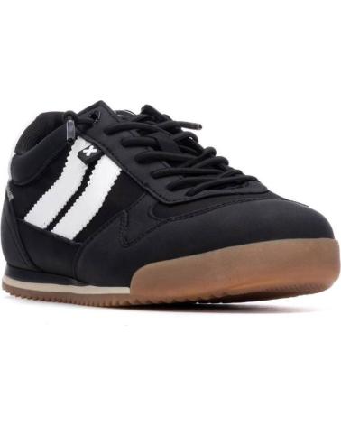 XTI 144362 SCHWARZE FREIZEITSNEAKER MIT KARAMELSOHLE NEGRO