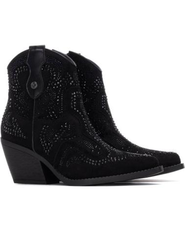 BOTIM COWBOY XTI 144465 PRETO COM BRILHOS NEGRO