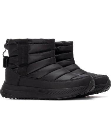 BOTINS DE NEVE XTI 144619 ACOLCHOADOS PRETOS NEGRO