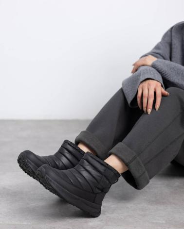 BOTINS DE NEVE XTI 144619 ACOLCHOADOS PRETOS NEGRO