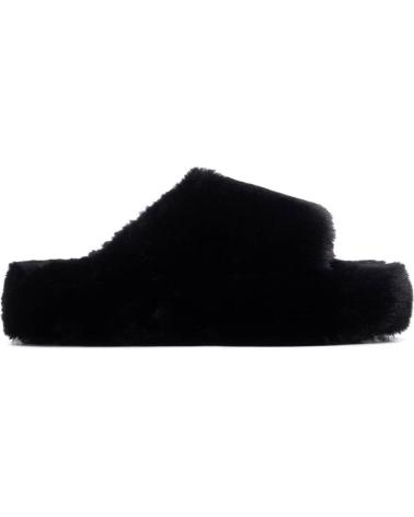 SANDALIAS XTI 144708 NEGRAS DE PALA CON TEXTURA SUAVE NEGRO