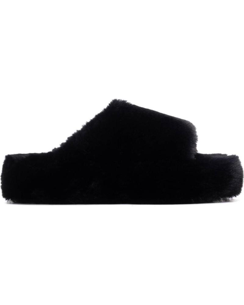 SANDALIAS XTI 144708 NEGRAS DE PALA CON TEXTURA SUAVE NEGRO