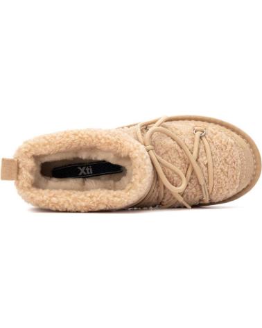 XTI 144728 BEIGE SNOW BOOTS BEIGE