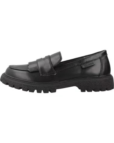 GARVALIN MOCASSINS PARA MENINA MODELO 241700G, COR PRETA, REF 938898 NEGRO