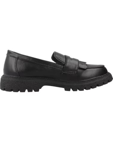 GARVALIN 241700G LOAFERS FOR GIRLS IN BLACK NEGRO