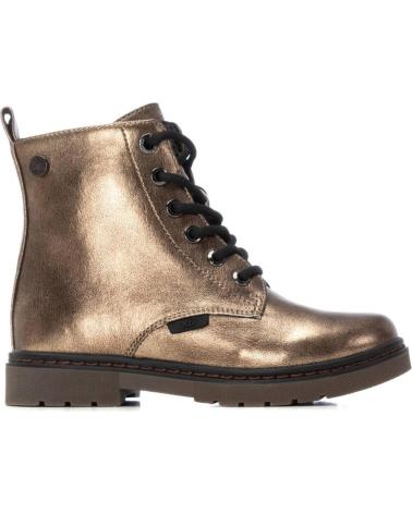XTI 151329 METALLIC BRONZE MILITARY STYLE BOOTS BRONCE