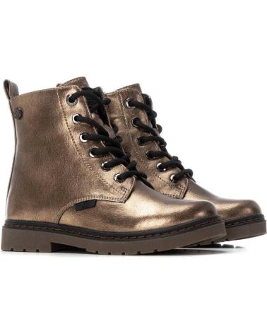 XTI 151329 METALLIC BRONZE MILITARY STYLE BOOTS BRONCE