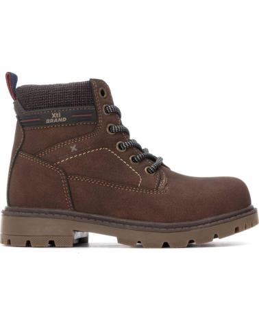 XTI 151371 BROWN WORKER BOOTS MARRON