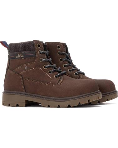 XTI 151371 BROWN WORKER BOOTS MARRON