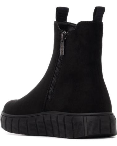 XTI 151390 BLACK CHELSEA BOOT WITH TRACK PLATFORM NEGRO
