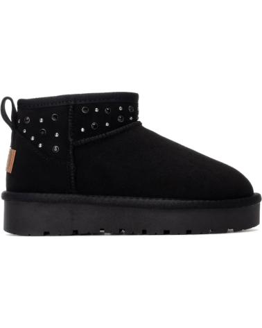 XTI 151392 BLACK BOOTS WITH STUDS NEGRO