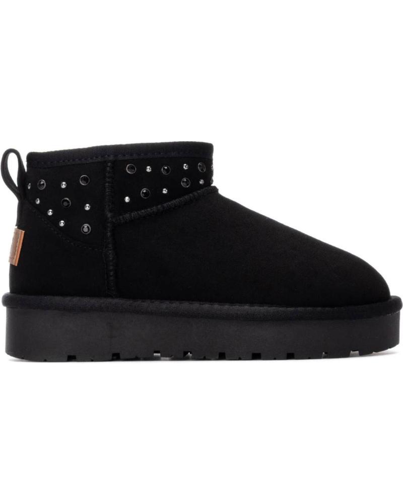 XTI 151392 BLACK BOOTS WITH STUDS NEGRO