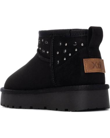 XTI 151392 BLACK BOOTS WITH STUDS NEGRO