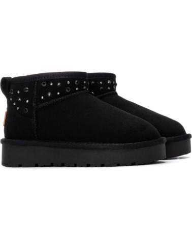 XTI 151392 BLACK BOOTS WITH STUDS NEGRO