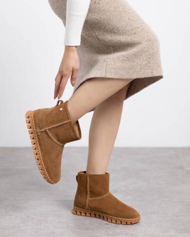 BOTA CARMELA 162529 CAMEL DE ANTE CON SUELA TRACK CAMEL