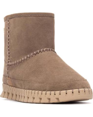 BOTA CARMELA 162529 TAUPE DE ANTE CON SUELA TRACK TAUPE
