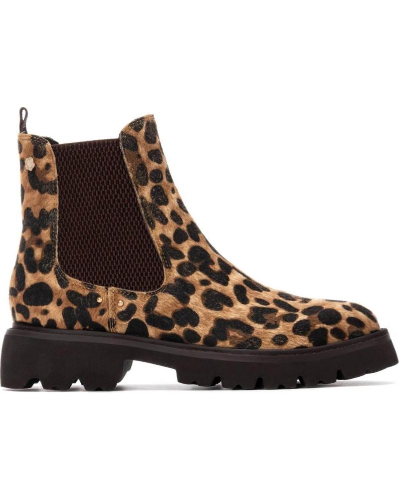 CARMELA 162546 BOTINES CHELSEA CON ESTAMPADO LEOPARDO LEOPARDO