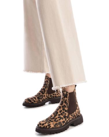 CARMELA 162546 BOTINES CHELSEA CON ESTAMPADO LEOPARDO LEOPARDO