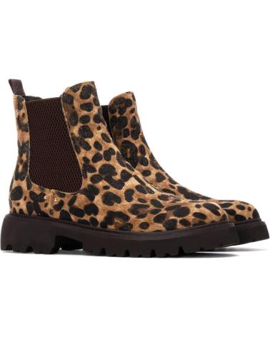 CARMELA 162546 BOTINES CHELSEA CON ESTAMPADO LEOPARDO LEOPARDO