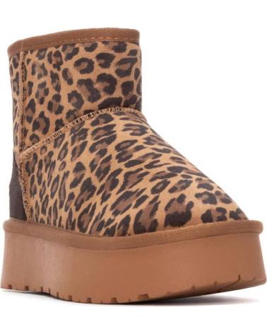 STIVALETTO CON ZEPPA CARMELA 162632 STAMPA LEOPARDATA CUERO