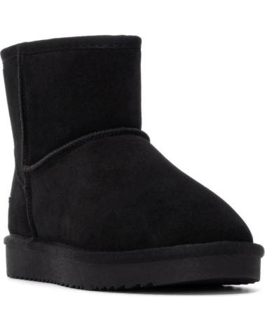 BOTA CORTA CARMELA 162634 NEGRA DE SERRAJE NEGRO