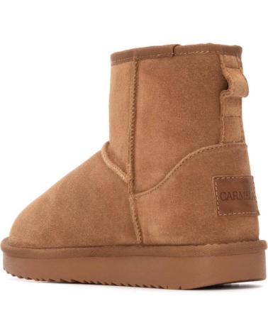 STIVALETTO CARMELA 162634 CAMEL IN CAMOSCIO CAMEL