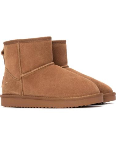 STIVALETTO CARMELA 162634 CAMEL IN CAMOSCIO CAMEL