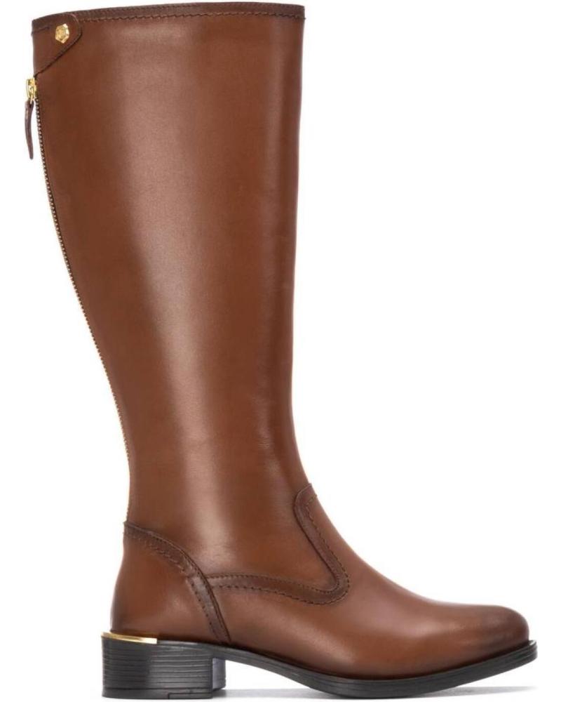 STIVALE ALTO IN PELLE CARMELA 162642 COLORE CAMMELLO CAMEL